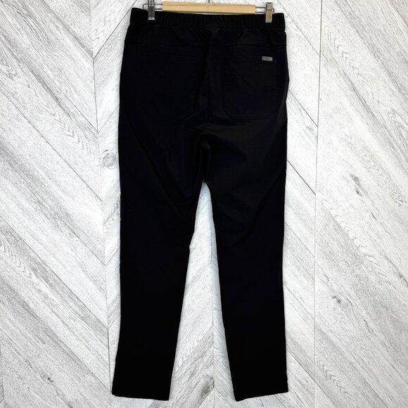 Figs Scrubs Scrub Pants Trouser Bonsai Mens Size Medium Black Nylon Stretch - Picture 4 of 6